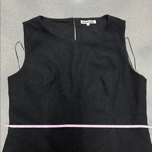 Reformation Citron Black Mini Dress Size Womens 12 NWOT - Picture 10 of 14